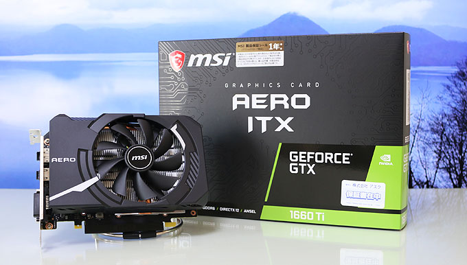 GEFORCE GTX 1660Ti AERO ITX 6G MSI